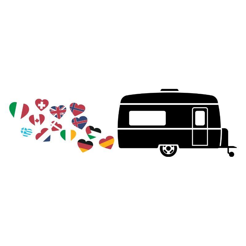 Caravan Road trip lover