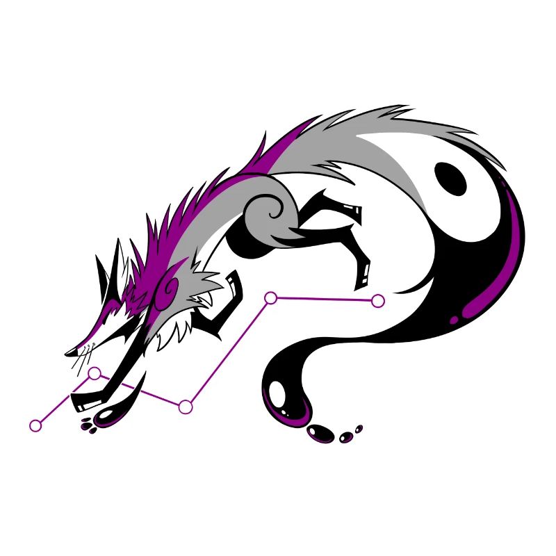 Ace Pride Inktail Fox