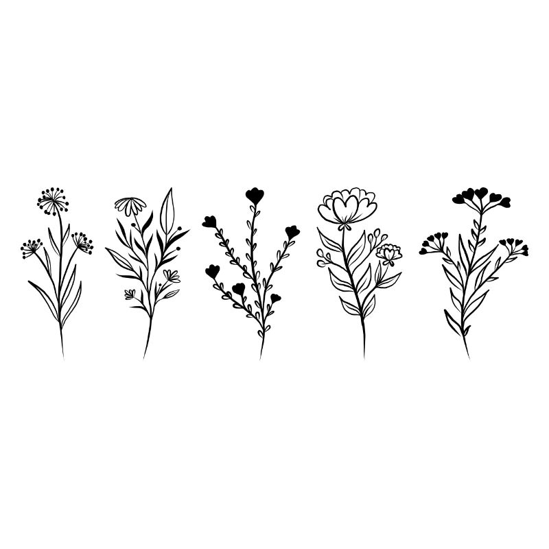 Fleurs sauvages -idée cadeau