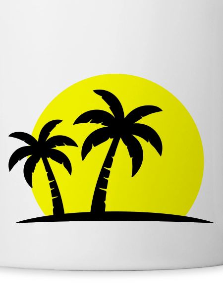 Palm Tree Beach Sunset Holiday