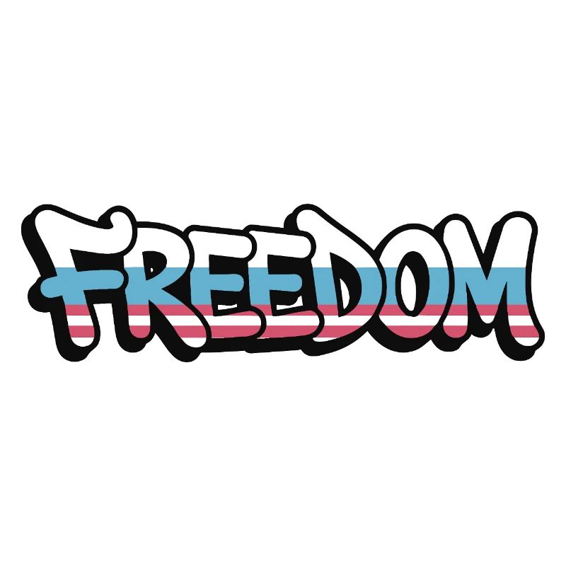 Freedom Typografie Statement Design