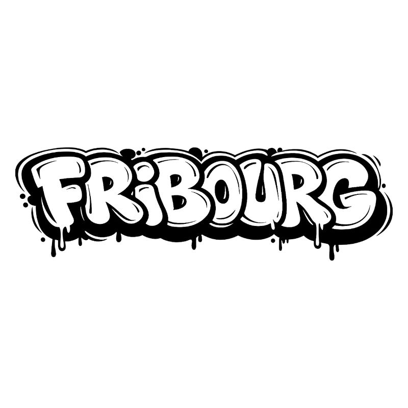 Fribourg Bubble Graffiti