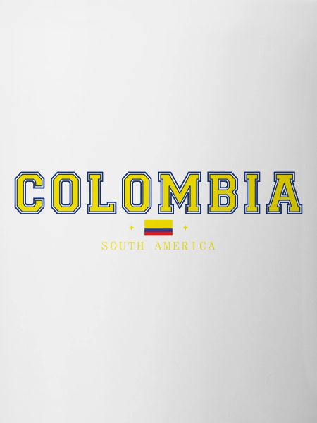 Colombia College Style Flag Look