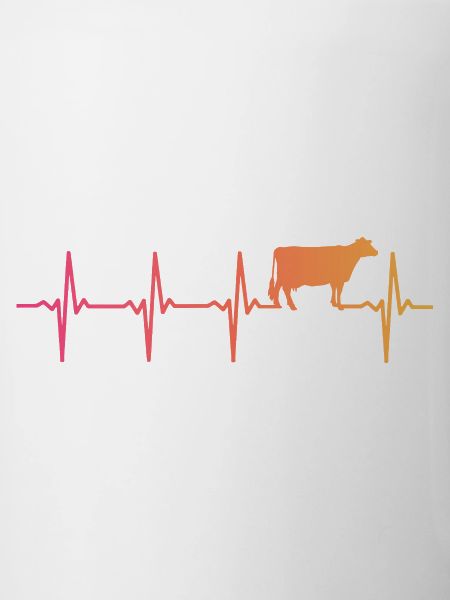 Cow Sunset Heartbeat Cows Farmer