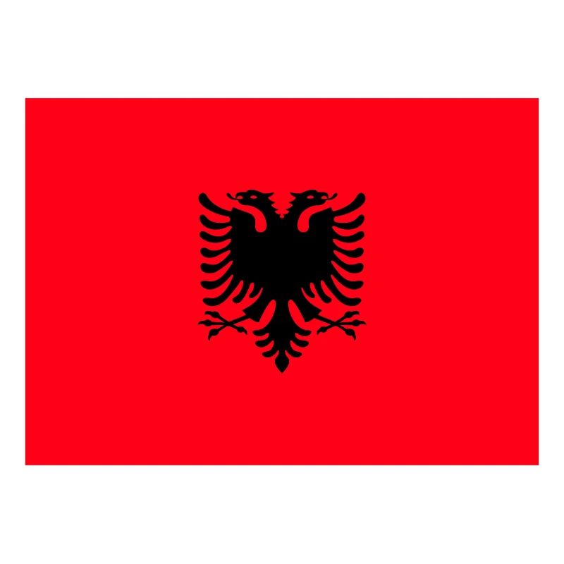 Albanie - drapeau