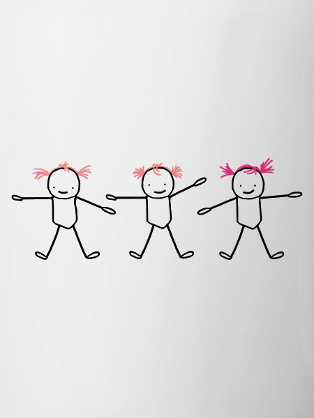 Three sisters children (customizable hair)
