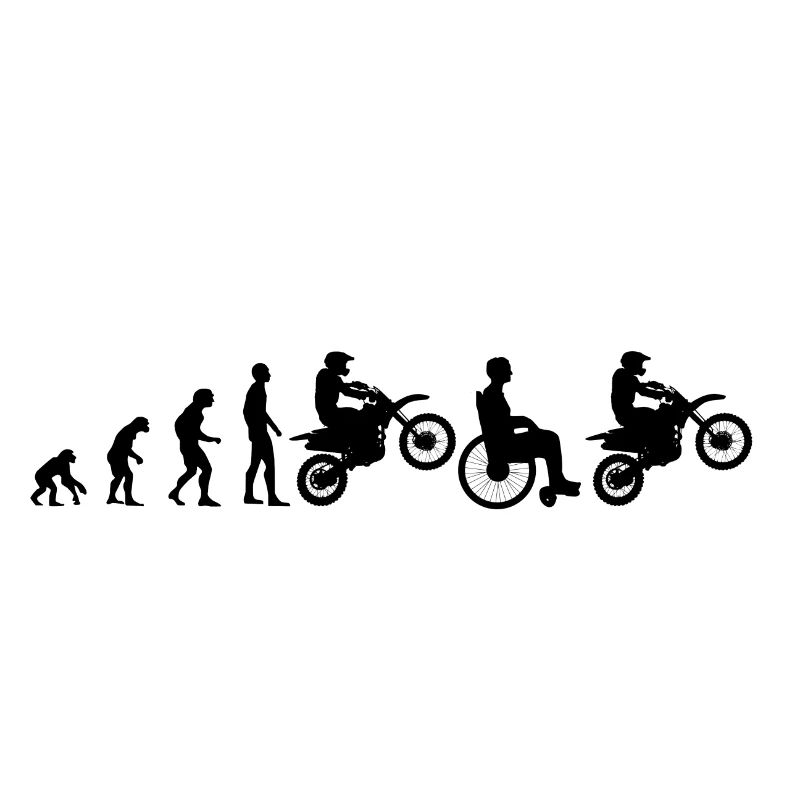 Motocross Evolution gute Besserung geschenk