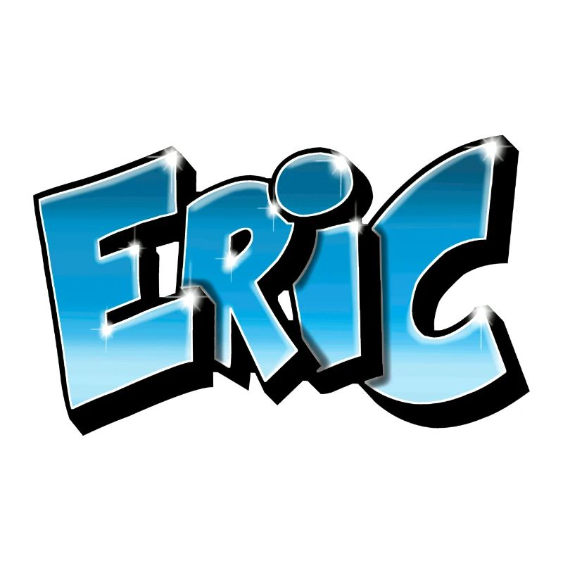 ERIC GRAFFITI TAG PRINTABLE BY MAX THE TAGUEUR