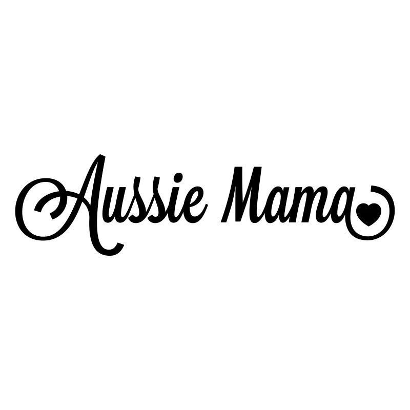 Australian Shepherd Mama mit Herz