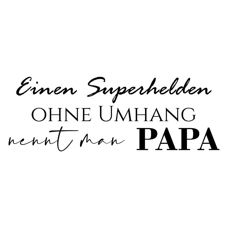 Superheld Papa
