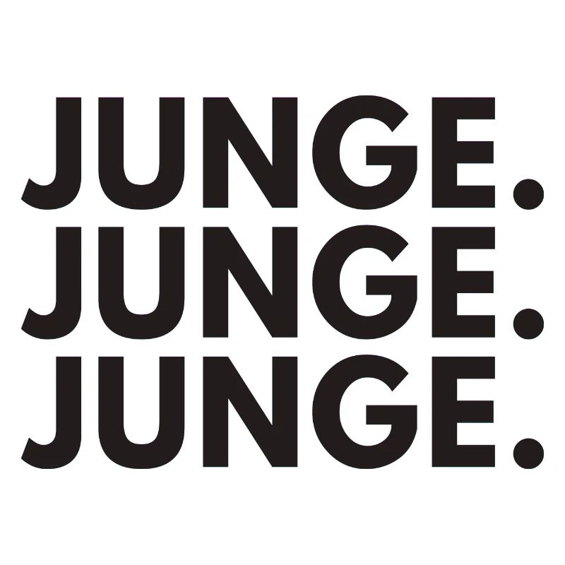 Junge Junge Junge lustiges Statement Kranplätze