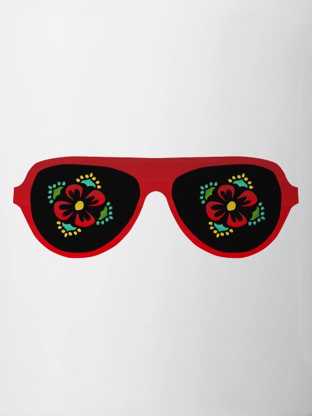Sonnenbrille Blumenruhe
