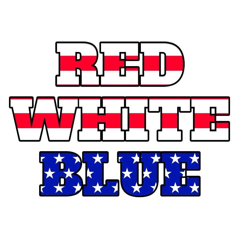 Red White Blue Flag
