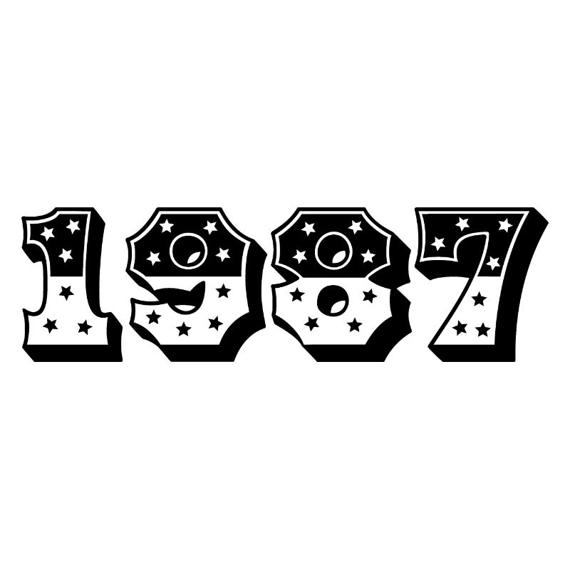 1987 Année de naissance Idée cadeau