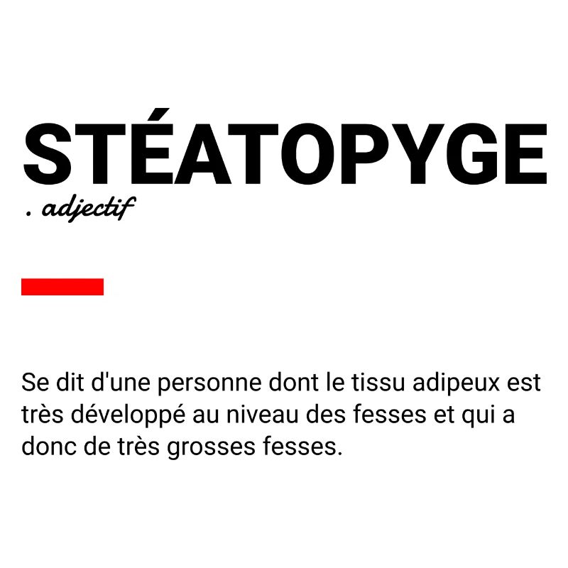 Stéatopyge définition