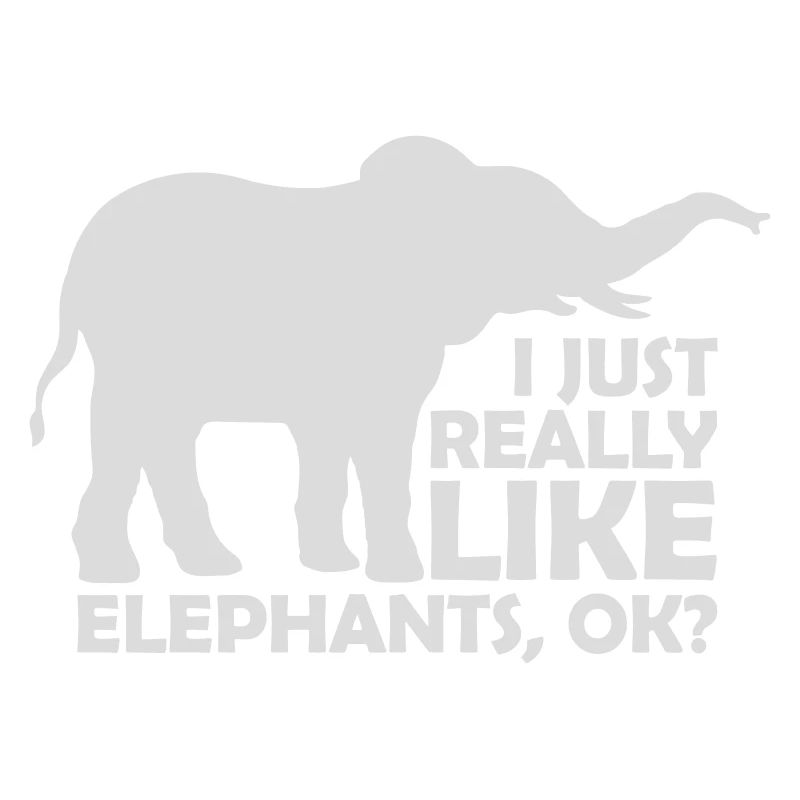 J’aime beaucoup les éléphants