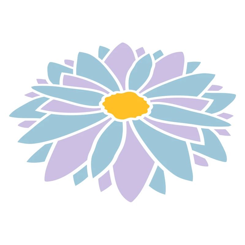 Design coloré de jolies fleurs