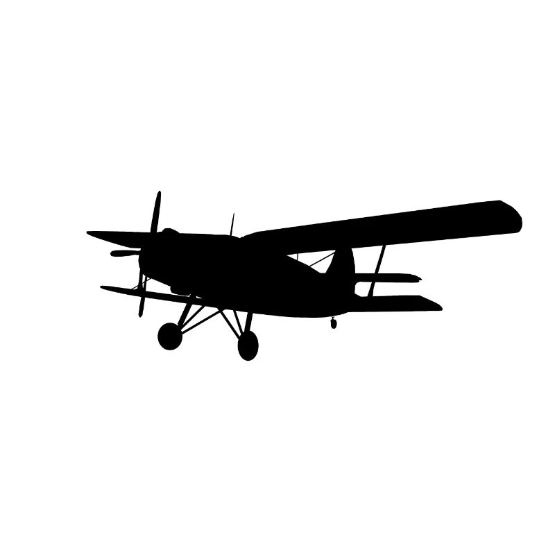 Doppeldecker Flugzeug