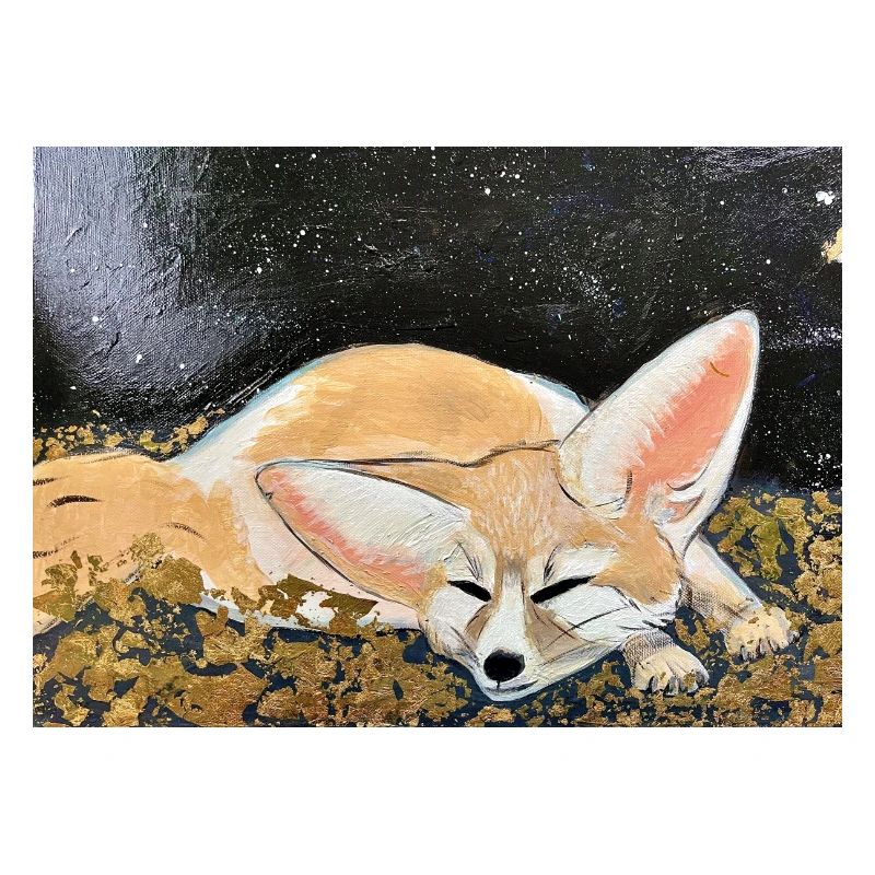 RestingDesertFox