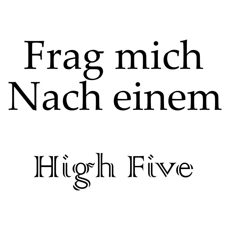 High Five - Schriftzug