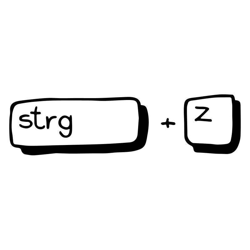 strg + Z