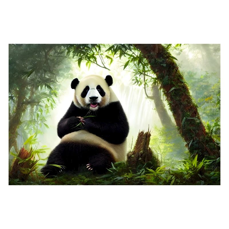 Panda im Wald