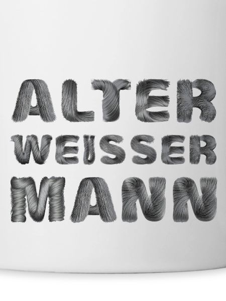 Alter weißer Mann