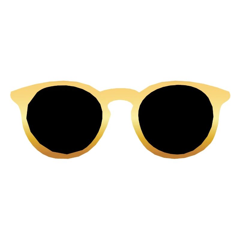 lunette de soleil or 2 B