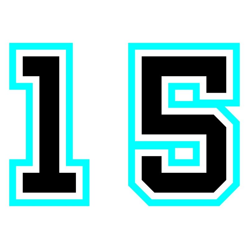 Symbole de 15 chiffres