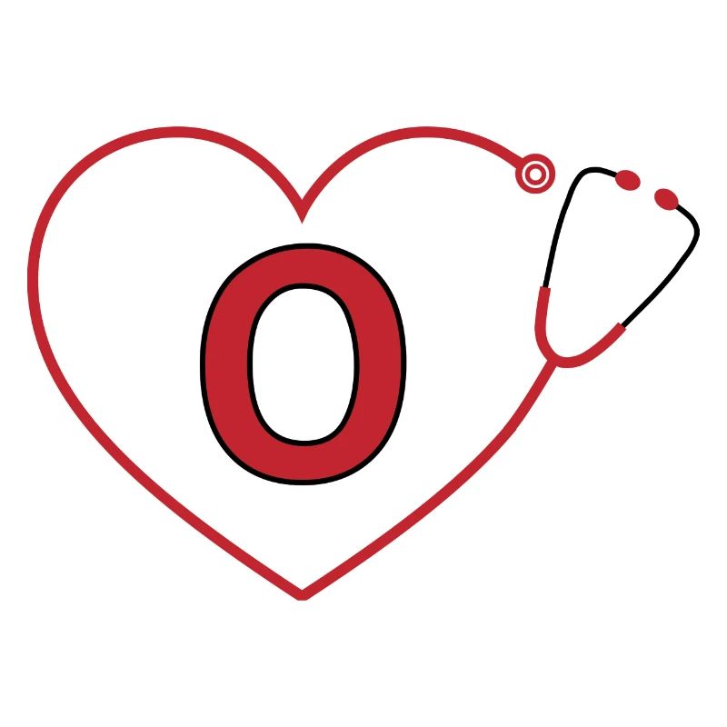 Letter o Stethoscope