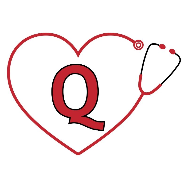 Letter q stethoscope