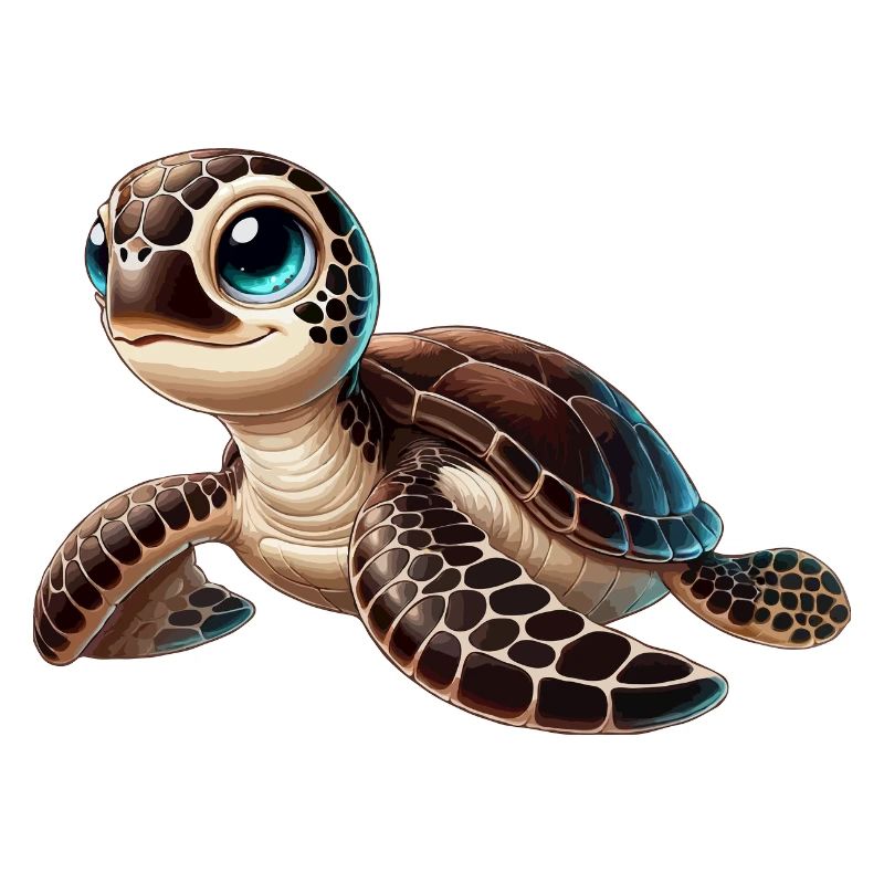Hawksbill turtle young