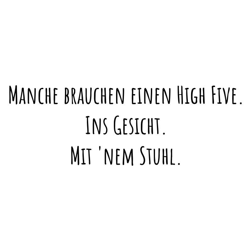 Some need a high five. Cup