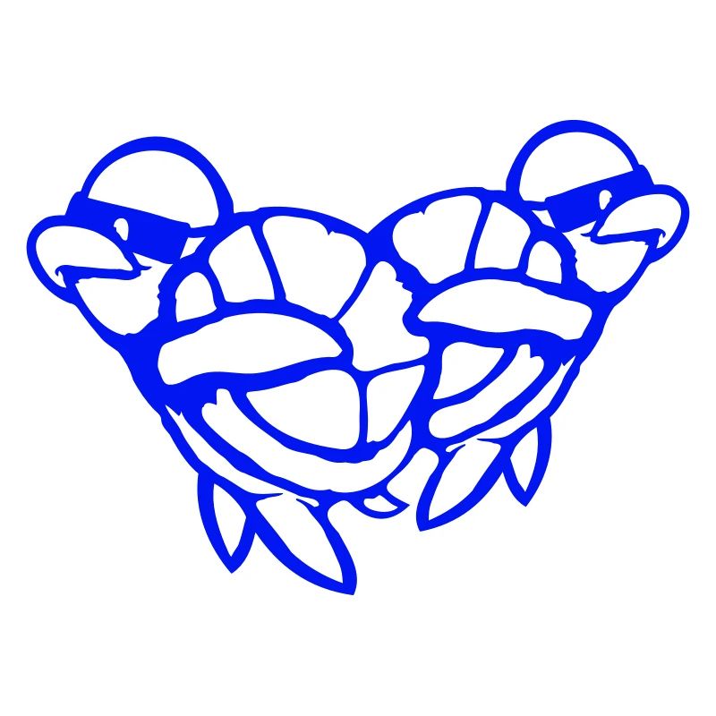 2 Water Turtle Dabbing Dab Dance Sunglasses