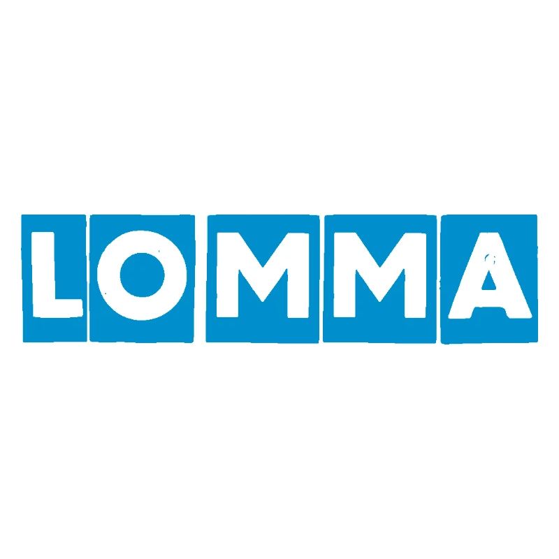 Lomma Blue Block Design