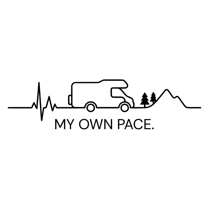 À MON PROPRE RYTHME.  (ECG - couleur personnalisable)