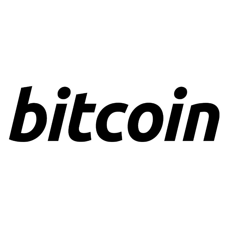 Art de mots Bitcoin : Conception de fautes de frappe FinTech