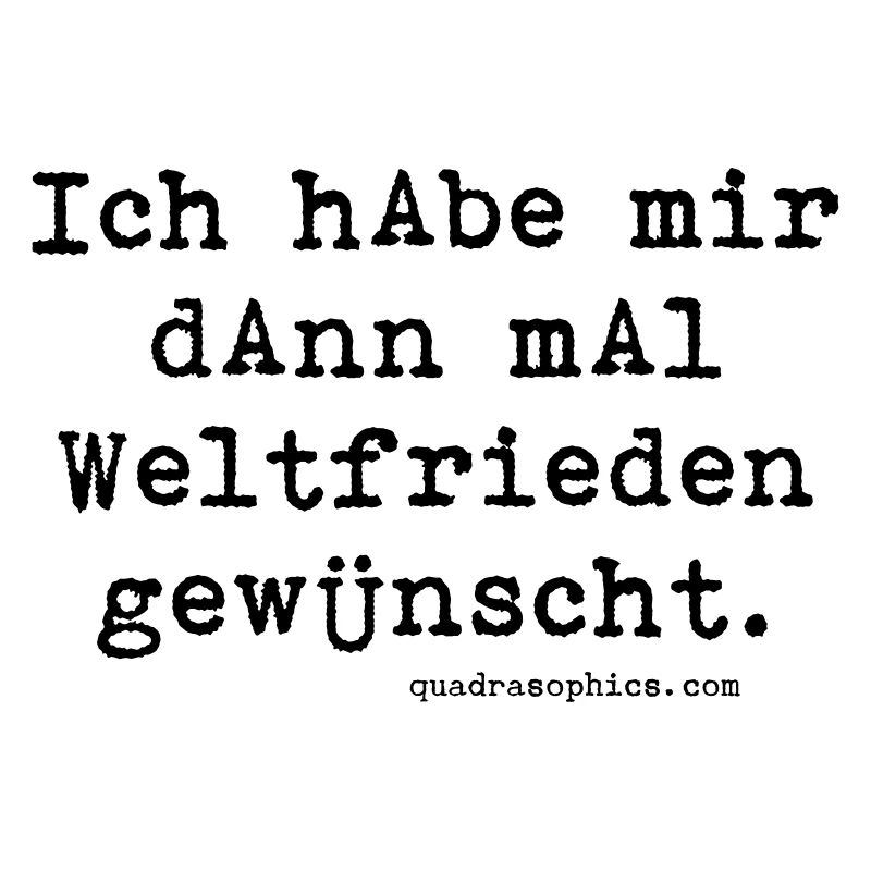 Weltfrieden
