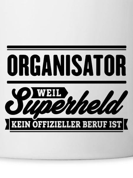 Superheld Organisator