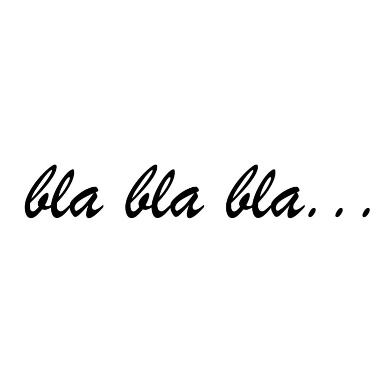 bla bla bla