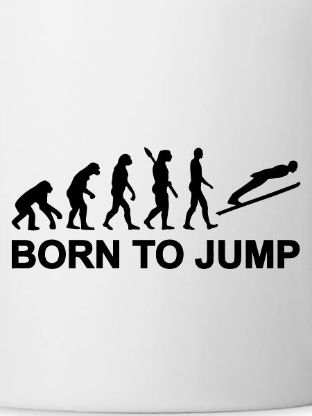 Evolution Ski-jumping