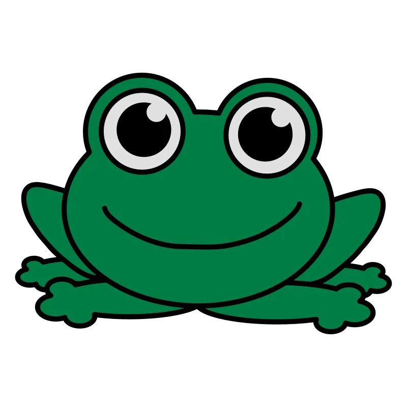 Mignon petit bébé grenouille