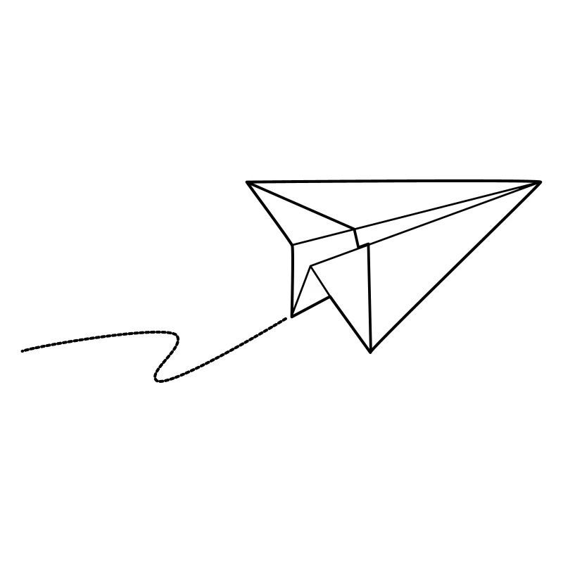 Paper plane - fly away