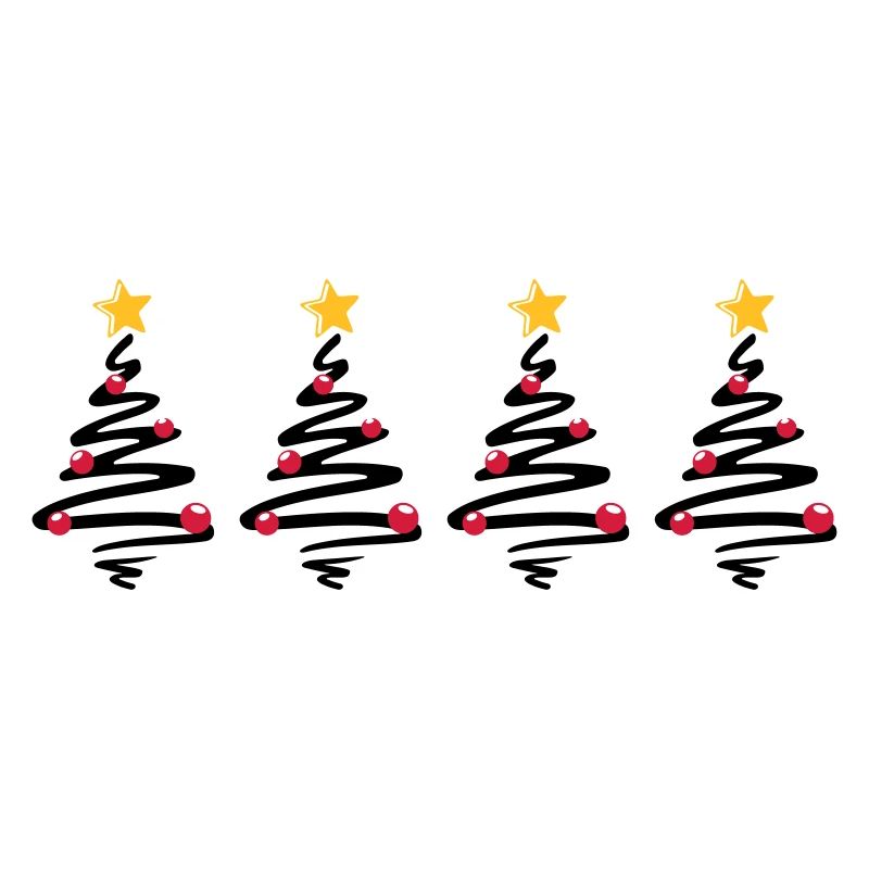 Weihnachten - Weihnachtsbäume Sterne