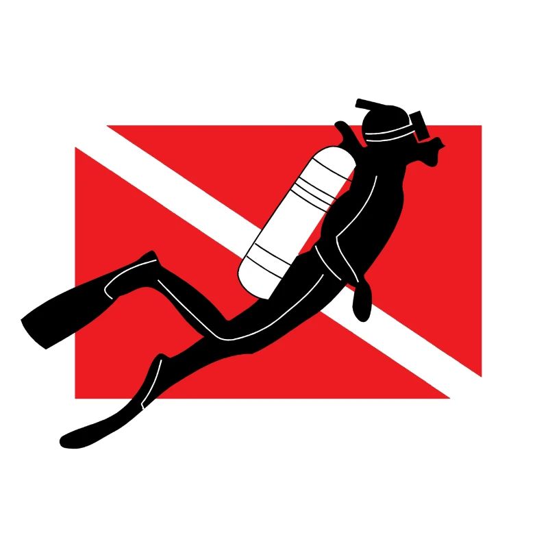 DRAPEAU DE PLONGÉE