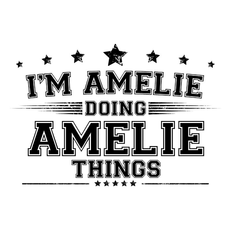 i’m Amelie doing Amelie things