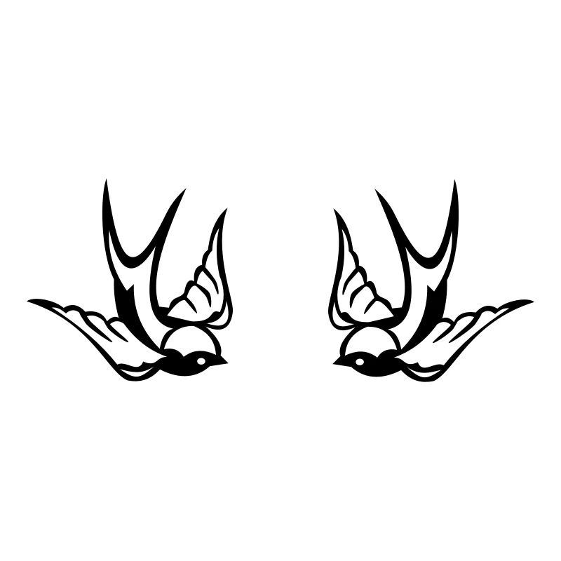 Swallows pair