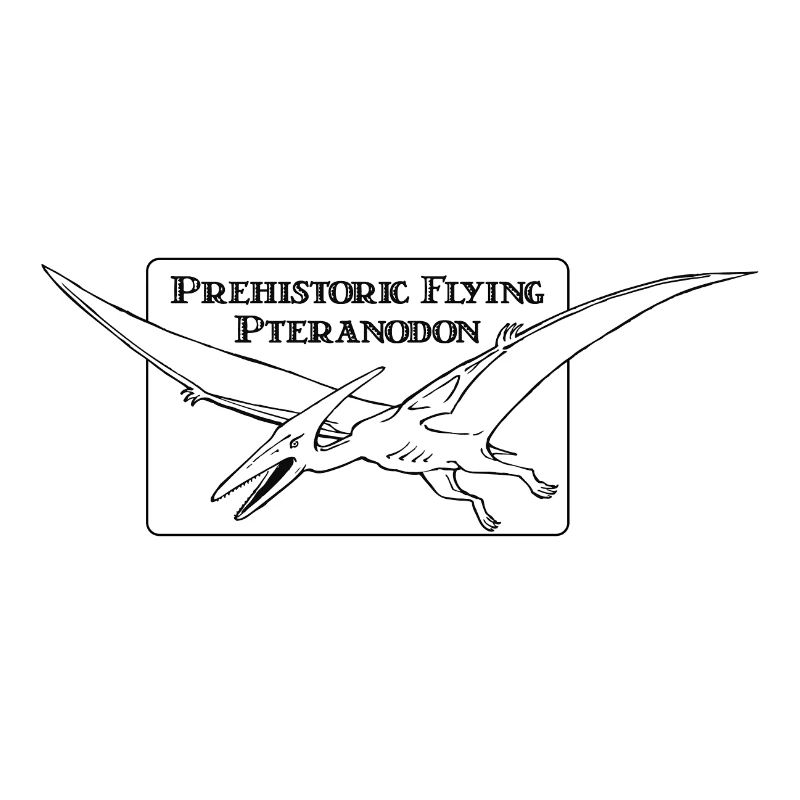 Pteranodon pteranodon pterosaur, design by Mondwinkel