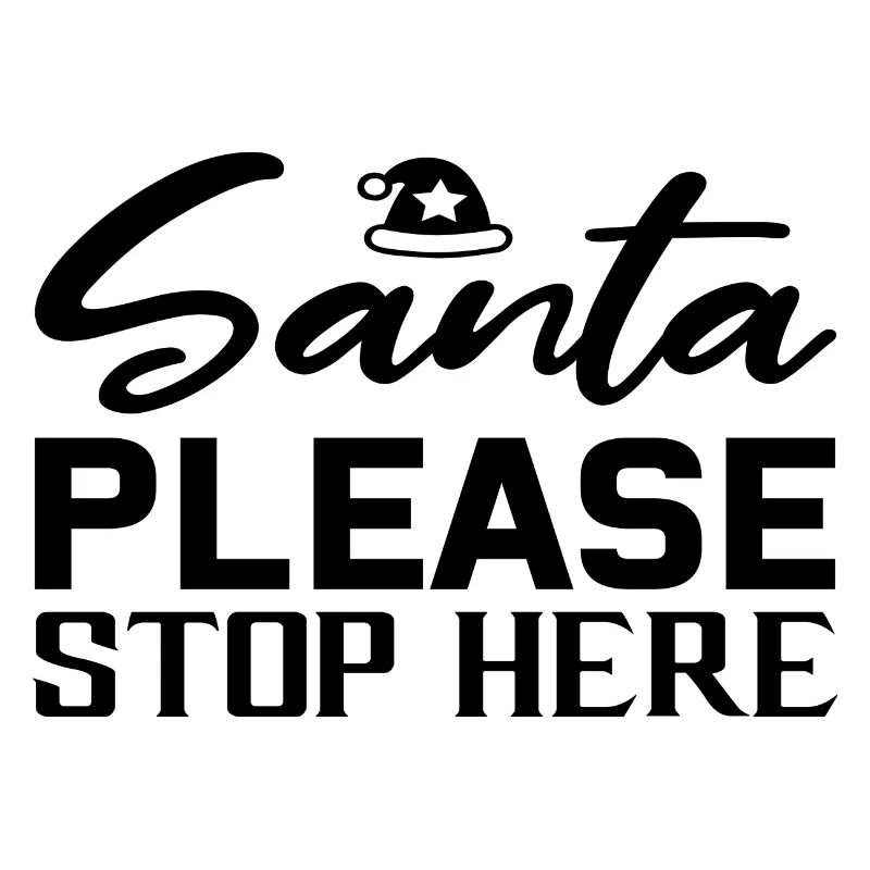 Santa please Stop here