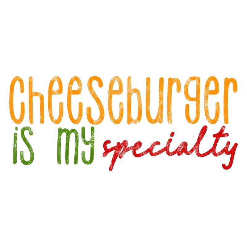 Le cheeseburger est ma spécialité 3
